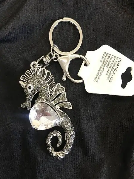 Schlüsselanhänger Seepferdchen, Schuhe, Schmetterling