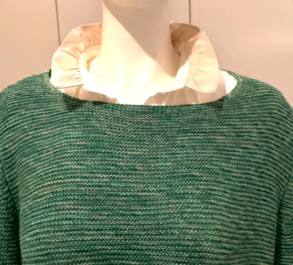 Pullover vert 40 dame