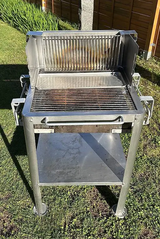 Grill a carbonella in alluminio