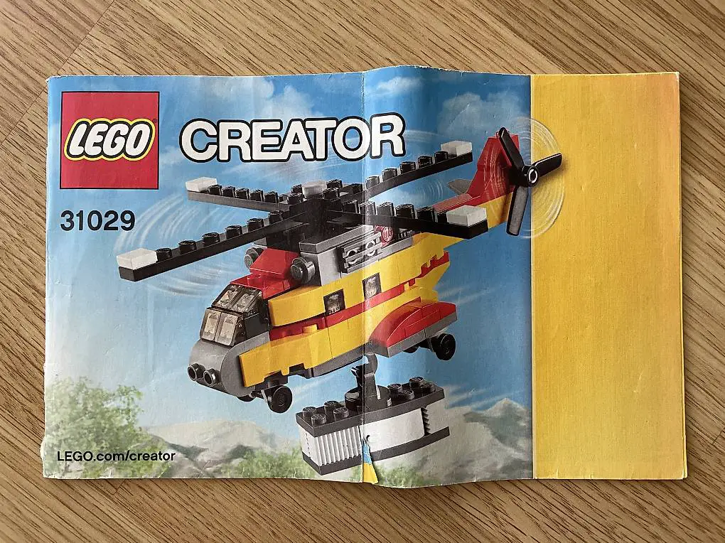 LEGO Creator 3-in-1 31029 - Transporthubschrauber