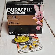 Hörgerätebatterien 10 ca. 60 Stk.