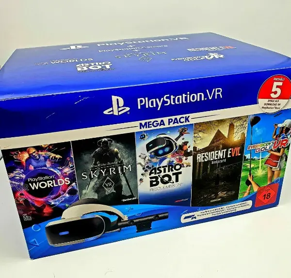 VR Brille PS4|PS5 Komplettset|Sony PlayStation 4/5| Wie Neu!