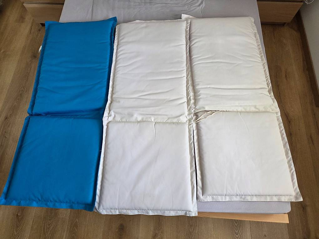 3 Sitzpolster für Gartenstühle