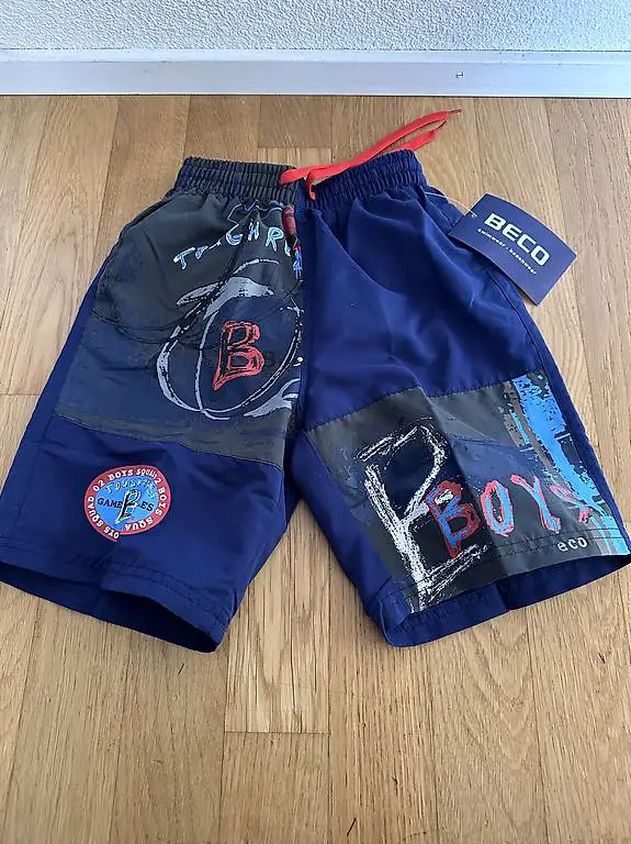 BECO Badehose / Badeshorts Gr. 116 - neu und unbenutzt