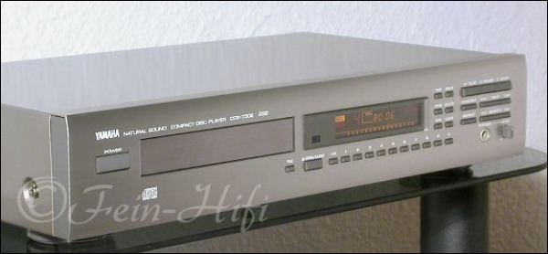 yamaha - cdx-730 rs titan inkl. fb top modell cd player