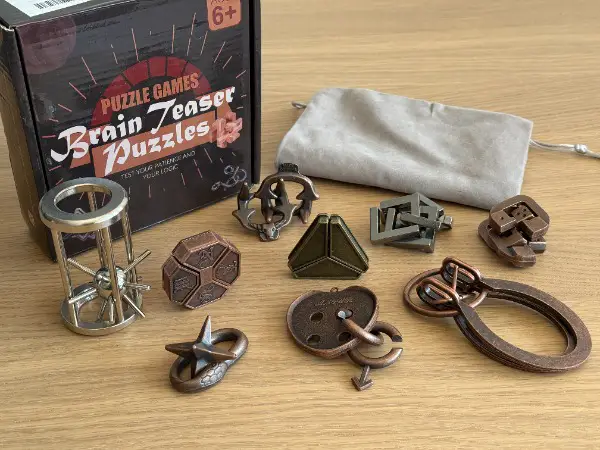 Brain-Teaser Puzzle-Spiele - Geduld & Logik testen