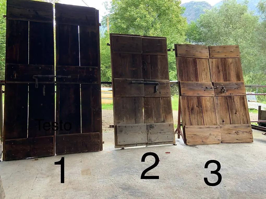 bellissime porte rustiche antiche