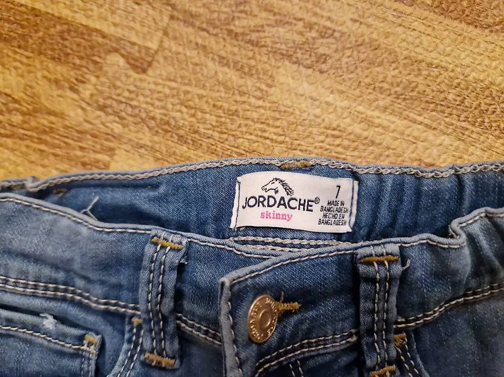 Jeanshose, Skinny, für 7-8 Jährige