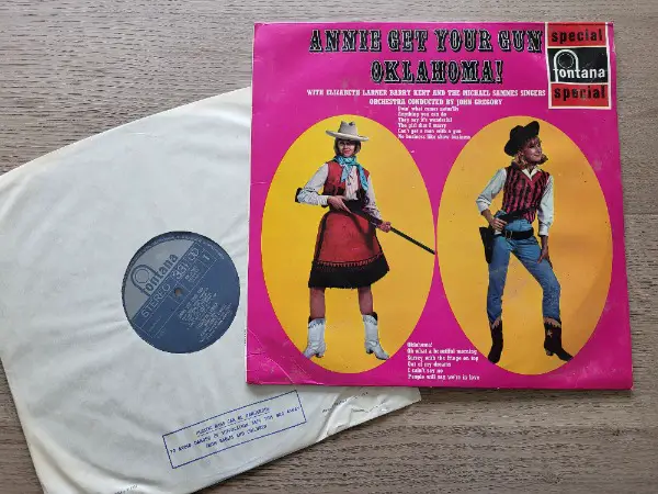 Annie Get Your Gun & Oklahoma- Vinyl - 1965