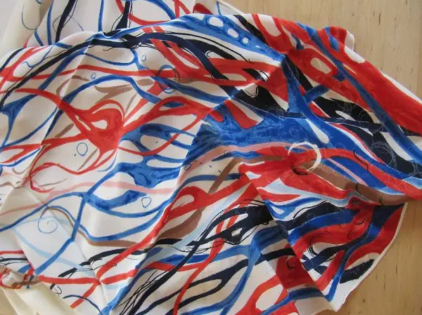 swissair Foulards reine Seide