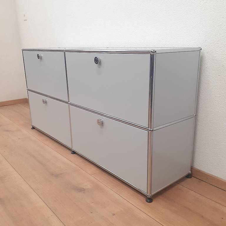 USM Haller Sideboard 2x2 Lichtgrau