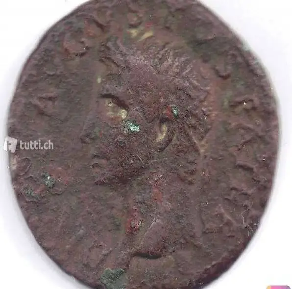 AS Divus Augustus Pater aus Bronze (22-30 nach JC)