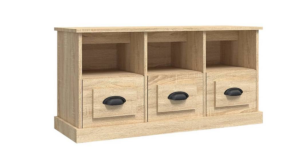 TV-Schrank Sonoma-Eiche 100x35x50 cm Holzwerkstoff