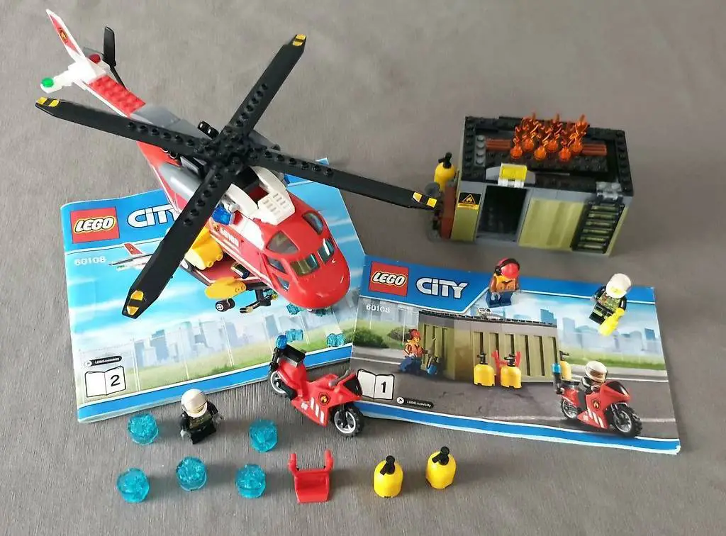 Lego City Feuerwehr Neuwertig