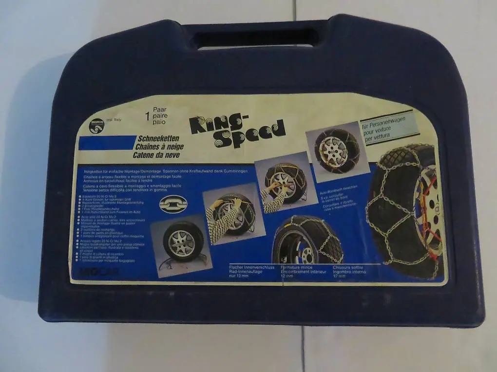 Abzugeben Schneeketten Migros MIOCAR Ring-Speed