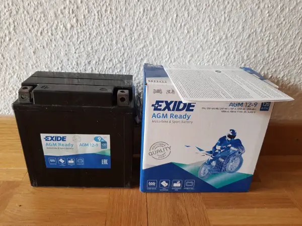 Rollerbatterie, Vespabatterie, AGM, neu, betriebsbereit