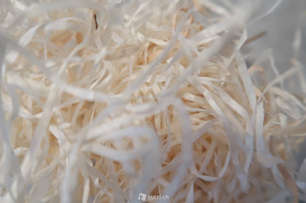  Holzwolle fein Natur Osterdeko für im Garten und Verpacken