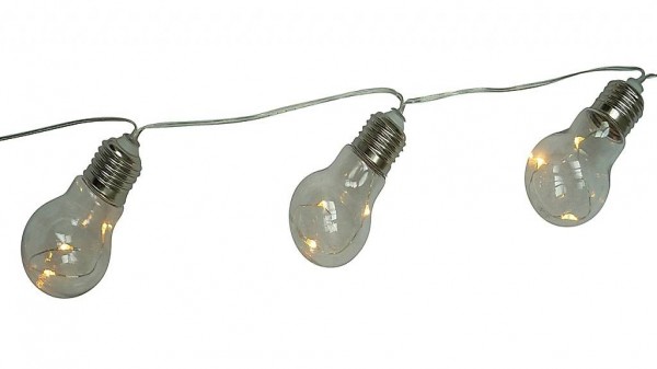  Lichterkette 10 Led Glühbirnen Klassisch