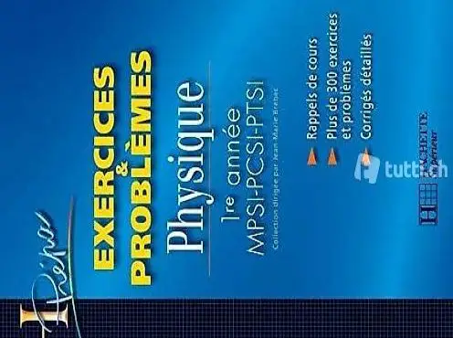 Exercices et Problèmes de Physique,1ère année