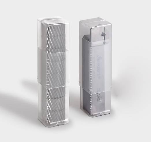 100 neue verstellbare Verpackungshülsen aus Kunststoff