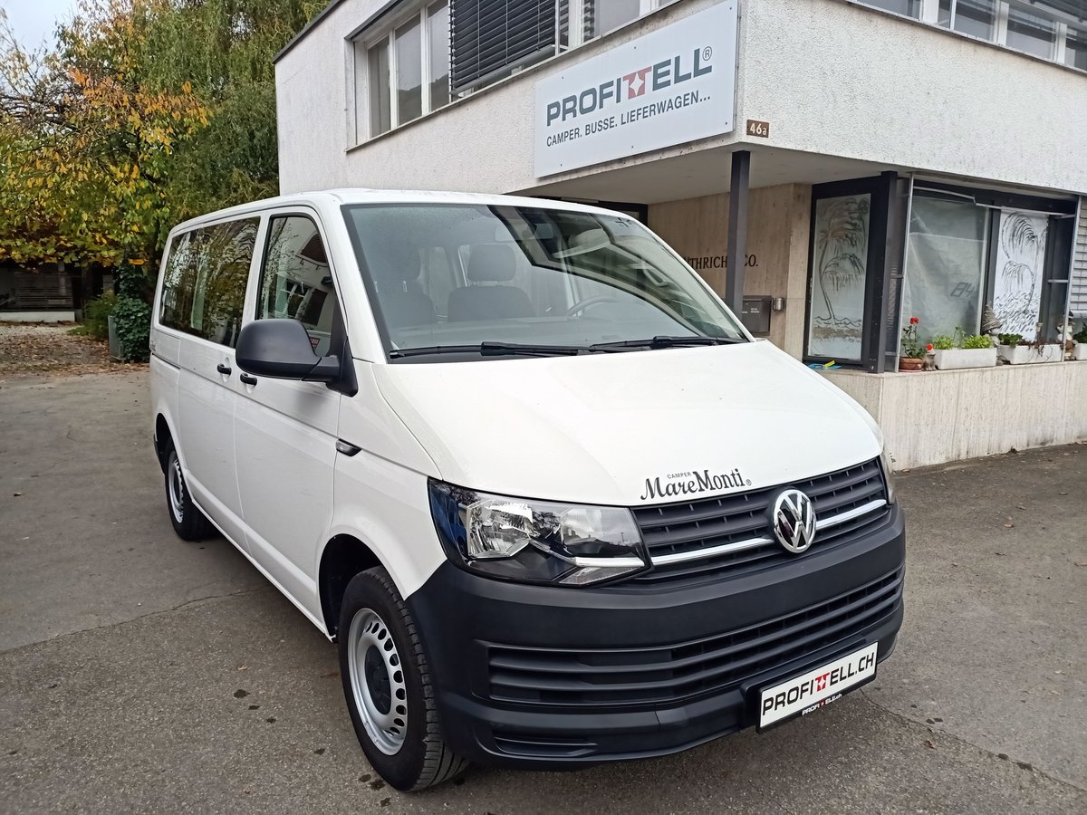 vw vw t6 2.o tdi maremonti surf camper light 6sitze