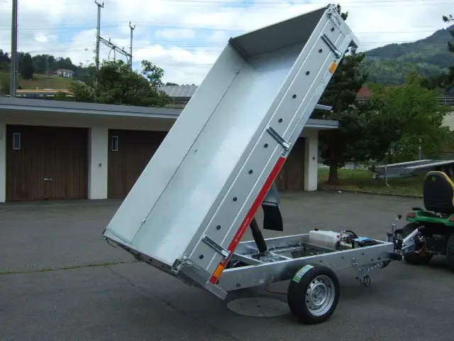 TEMARED, Tipper 1"500 Kg Rückwärtskipper, Rückwärtskipper
