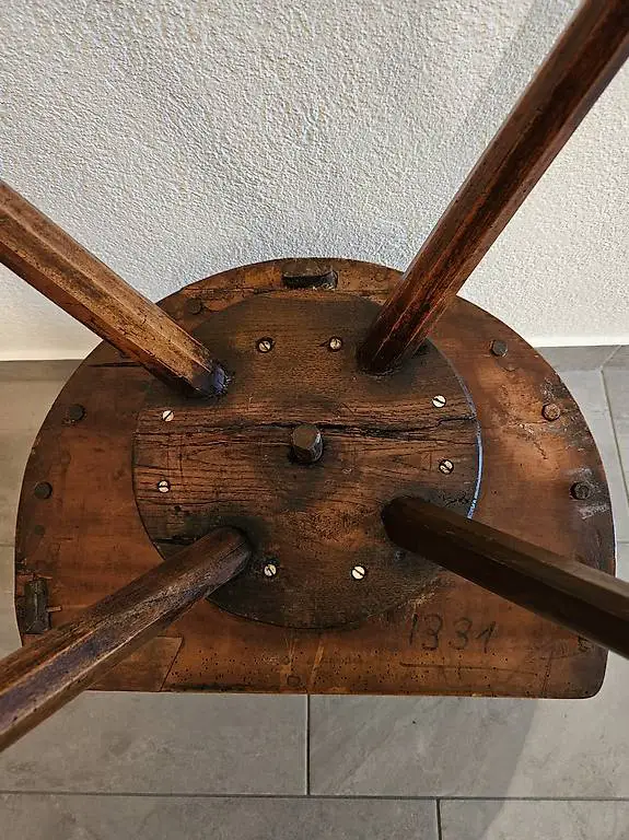 RaritätAntiker Schweizer Schmersammler - Bauernstuhl