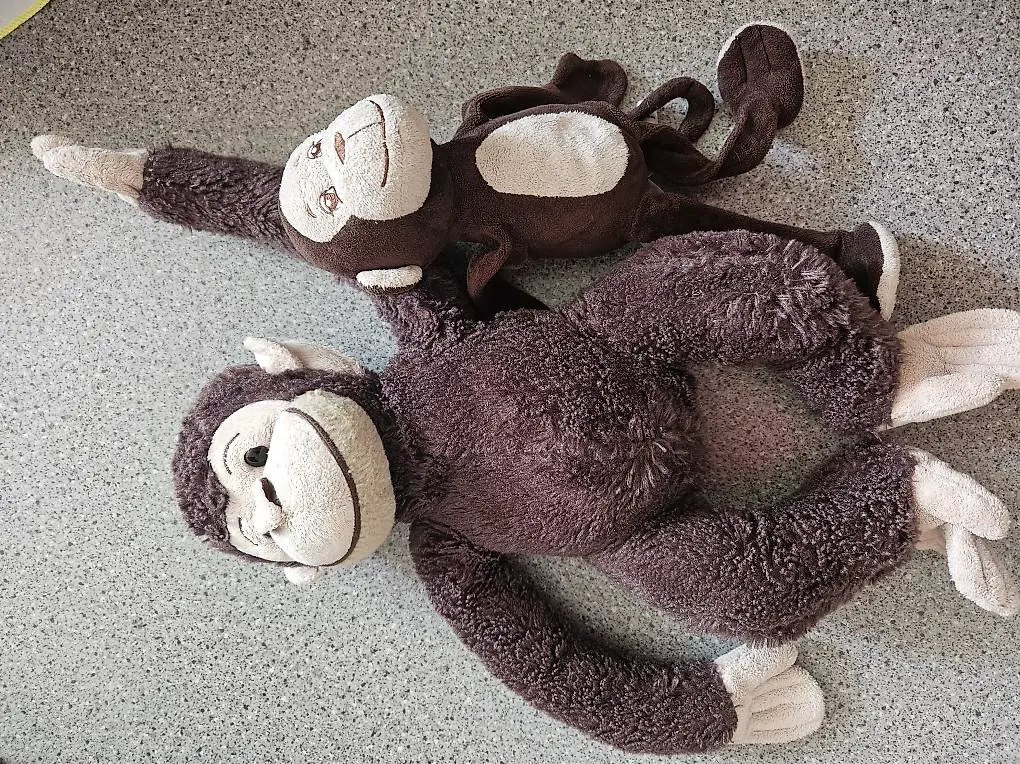 Plüsch Affen 2 Stück