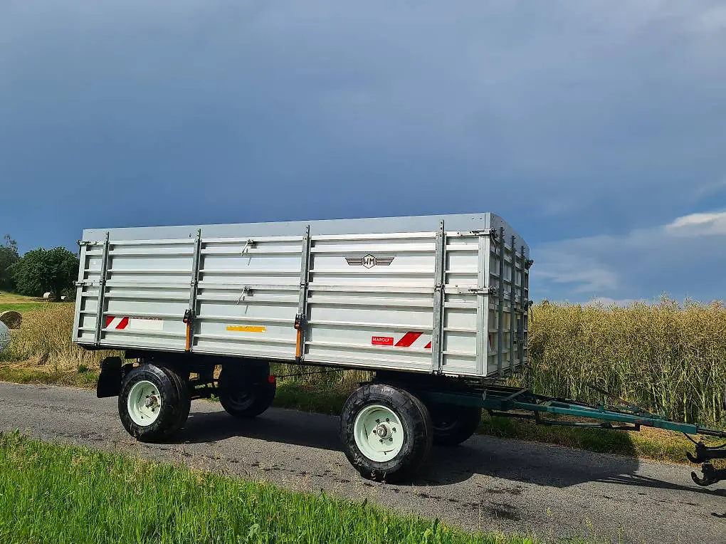 Marolf Transport Wagen 13 Tonnen Alu Bordwände