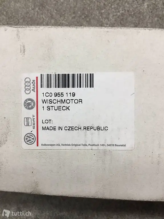  Wischer Motor VW