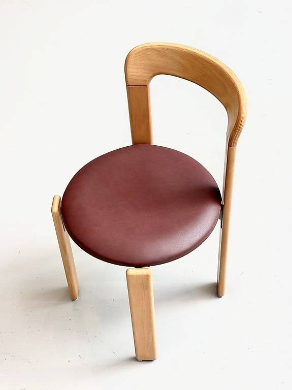 Rey Stuhl aus Buche von Bruno Rey für Dietiker