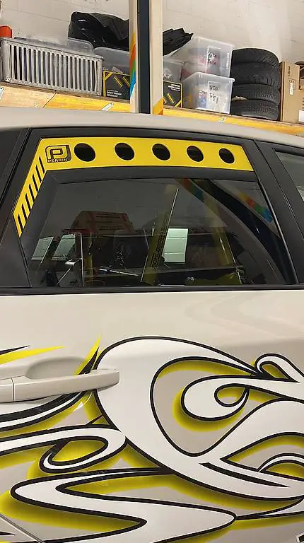 Subaru WRX STI Hätchbäck 2008-2014 Window Vents Set