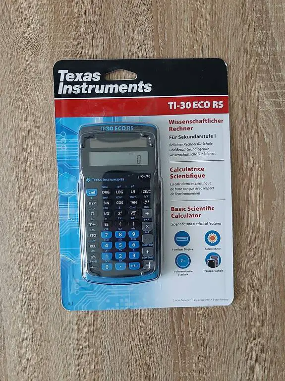 Taschenrechner TI-30 ECO RS