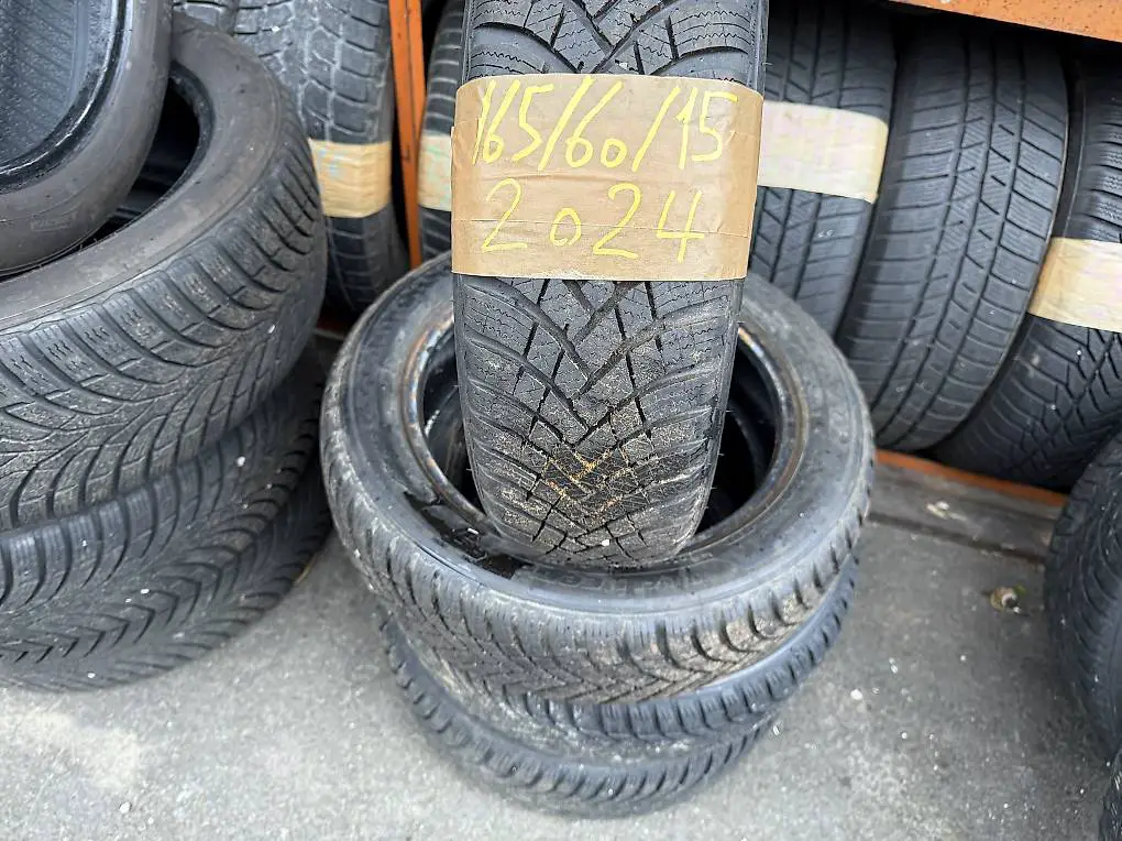 4 Winterreifen 165 /60 /15 Jahrgang: 2024