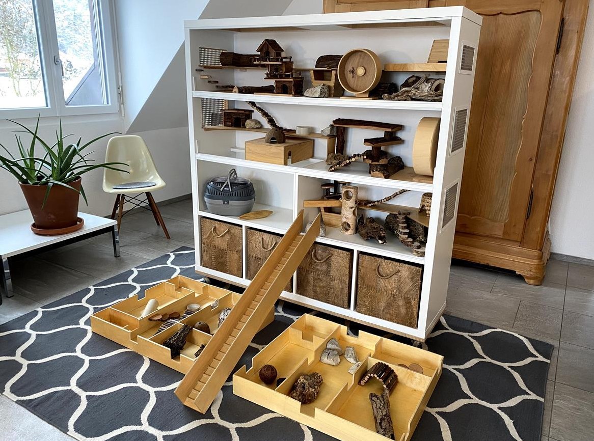 Hamstervilla für Zwerghamster zu verkaufen