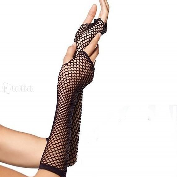  Handschuhe aus Netzstoff, Netzhandschuhe