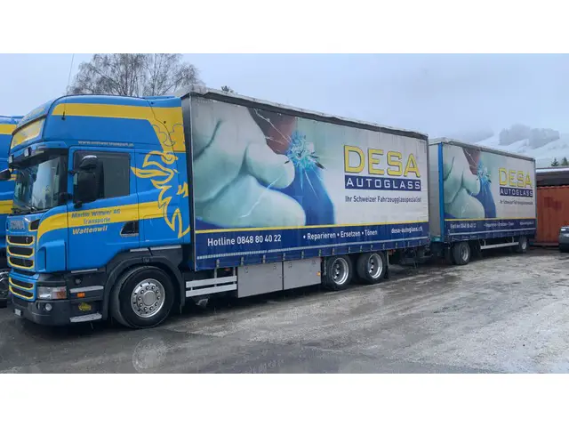 SCANIA, R 480 6x2, Brücke-Verdeck