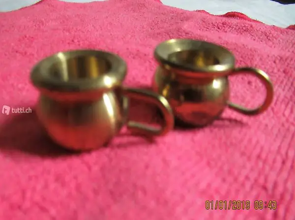  Hafen, Nachttopf, Nachtpfanne, Bronce? Messing?