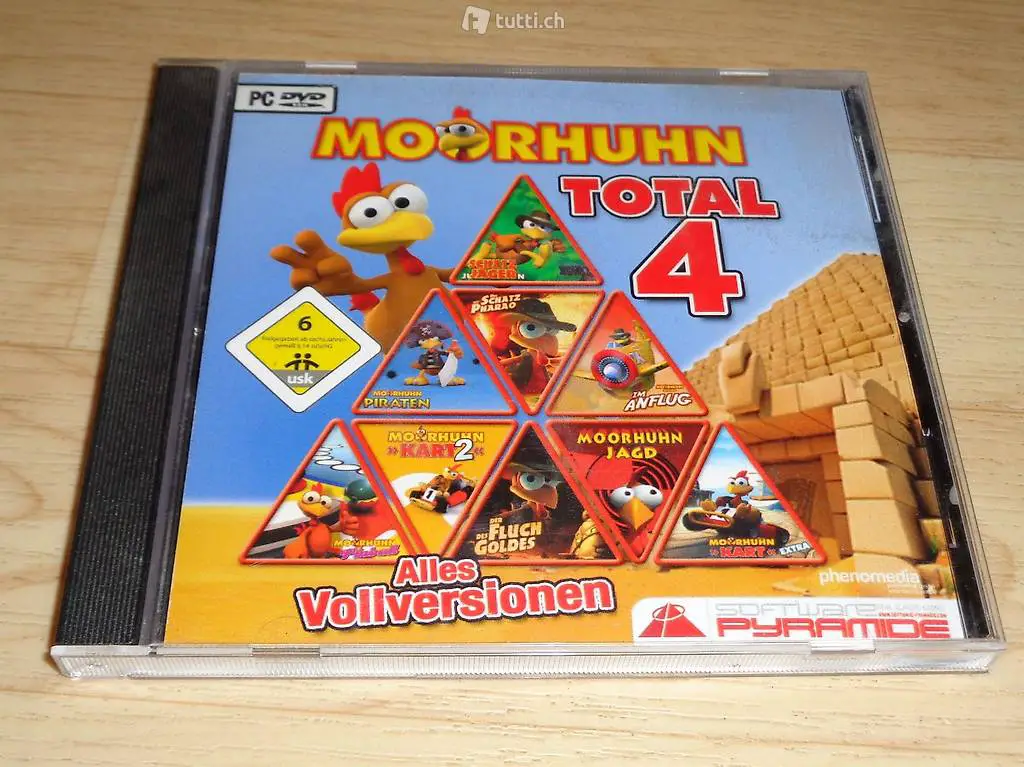 Computerspiel: Moorhuhn Total 4