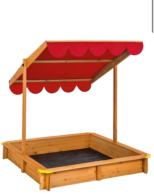 Sandkasten Emilia rot