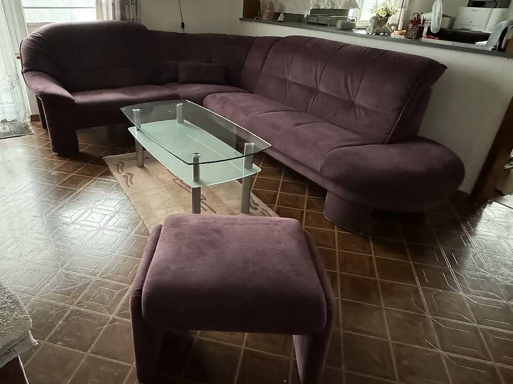 Sofa inkl Hocker 210x280