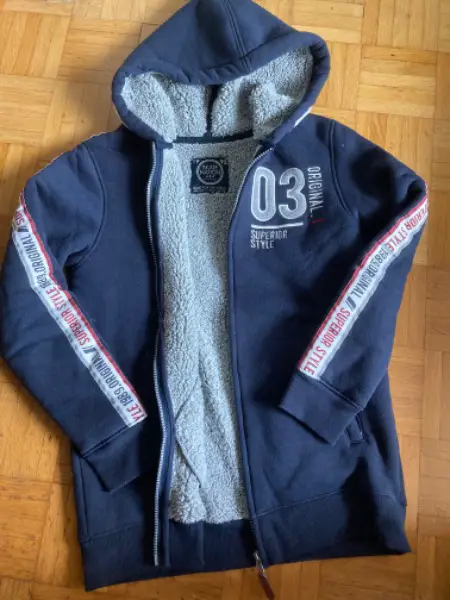 Weiche Sweat-Jacke Gr. 158/164 neuwertig
