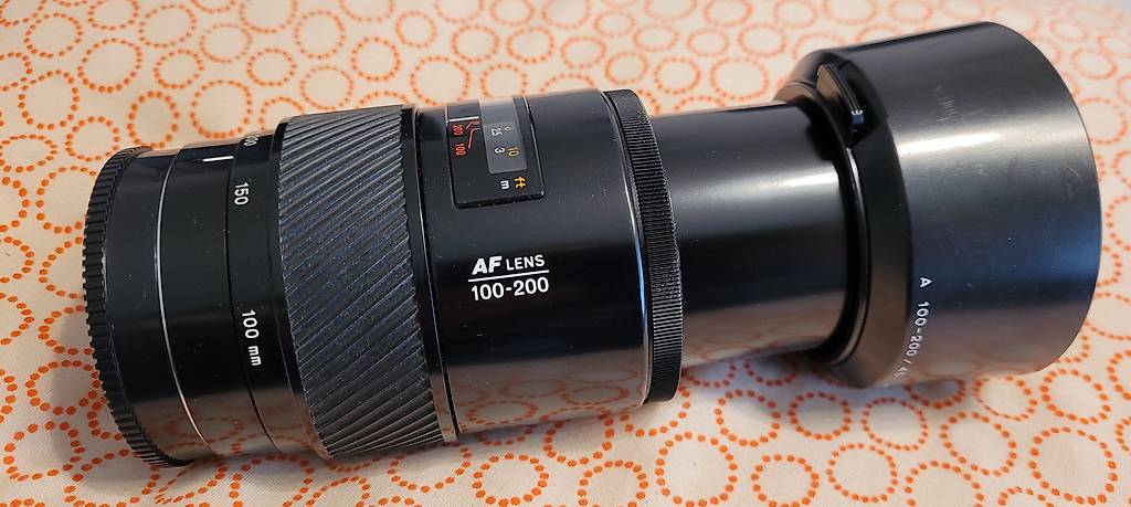 Minolta AF Zoom 100-200 mm Macro (Für Sony Alpha A-Bajonett)