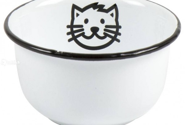  Emaille Schüsseli Fressnapf Büsi