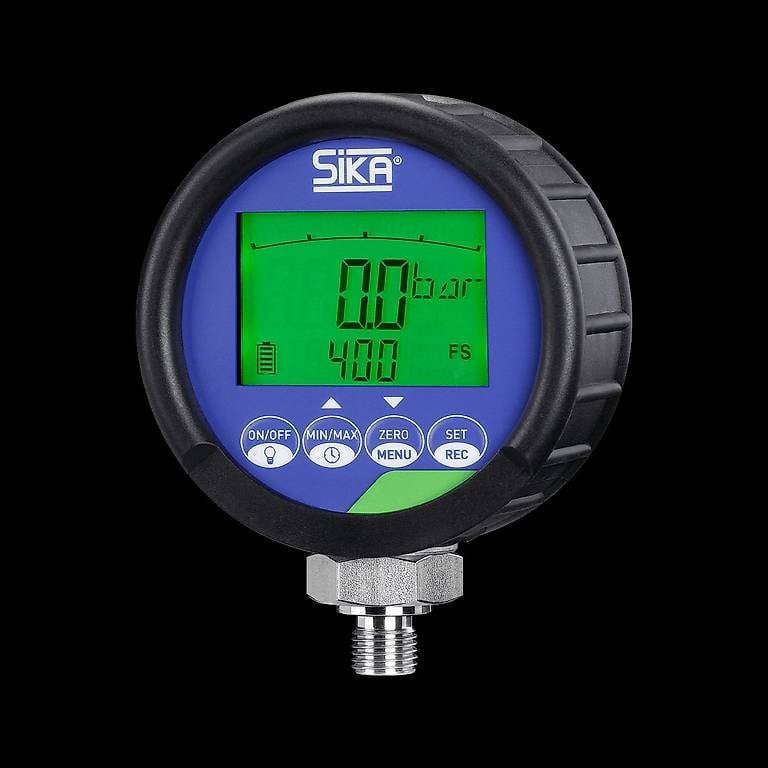SIKA digital Manometer Typ: D2 40 bar Genauigkeit: 0,1%