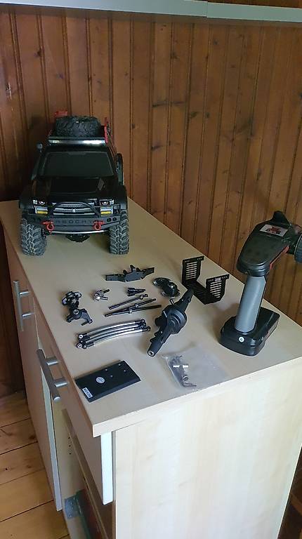 rc redcat racing everest gen7 pro black edition 1/10, 4wd