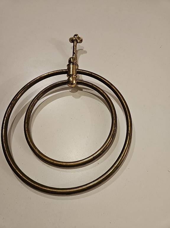 Handtuchhalter Messing