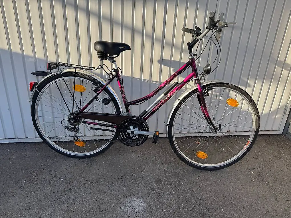 Damenvelo Citybike - 18 Gänge, Shimano, Garagengepflegt