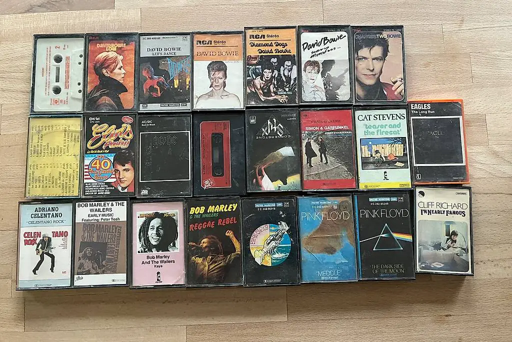 Musik Kassetten aus den ?70 und ?80ern