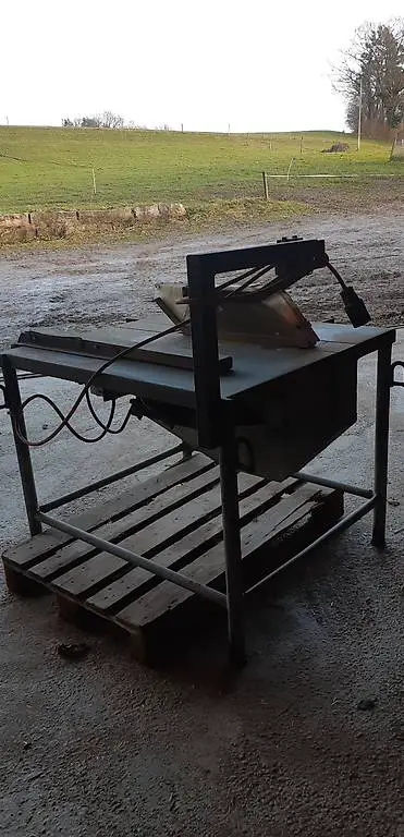 Kreissäge Baukreissäge Tischkreissäge Brennholzfräse Fräse